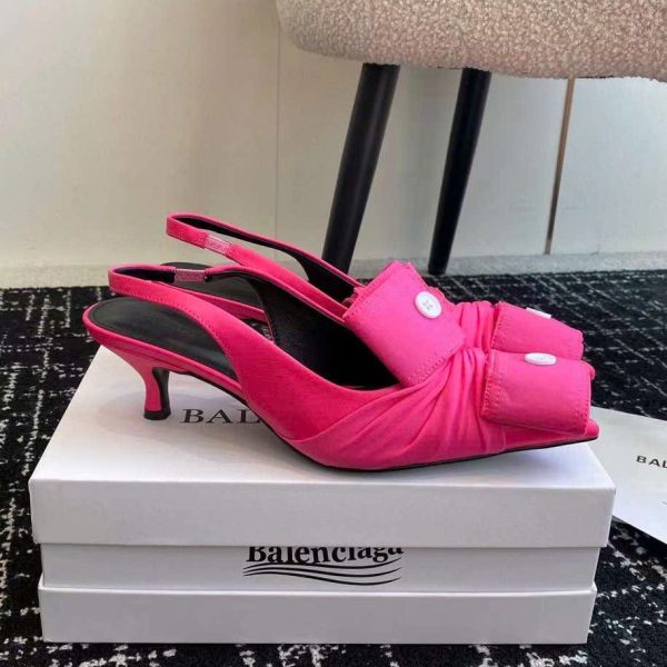 Balenciaga Slingback Pumps Wome's Shoes 4.5cm