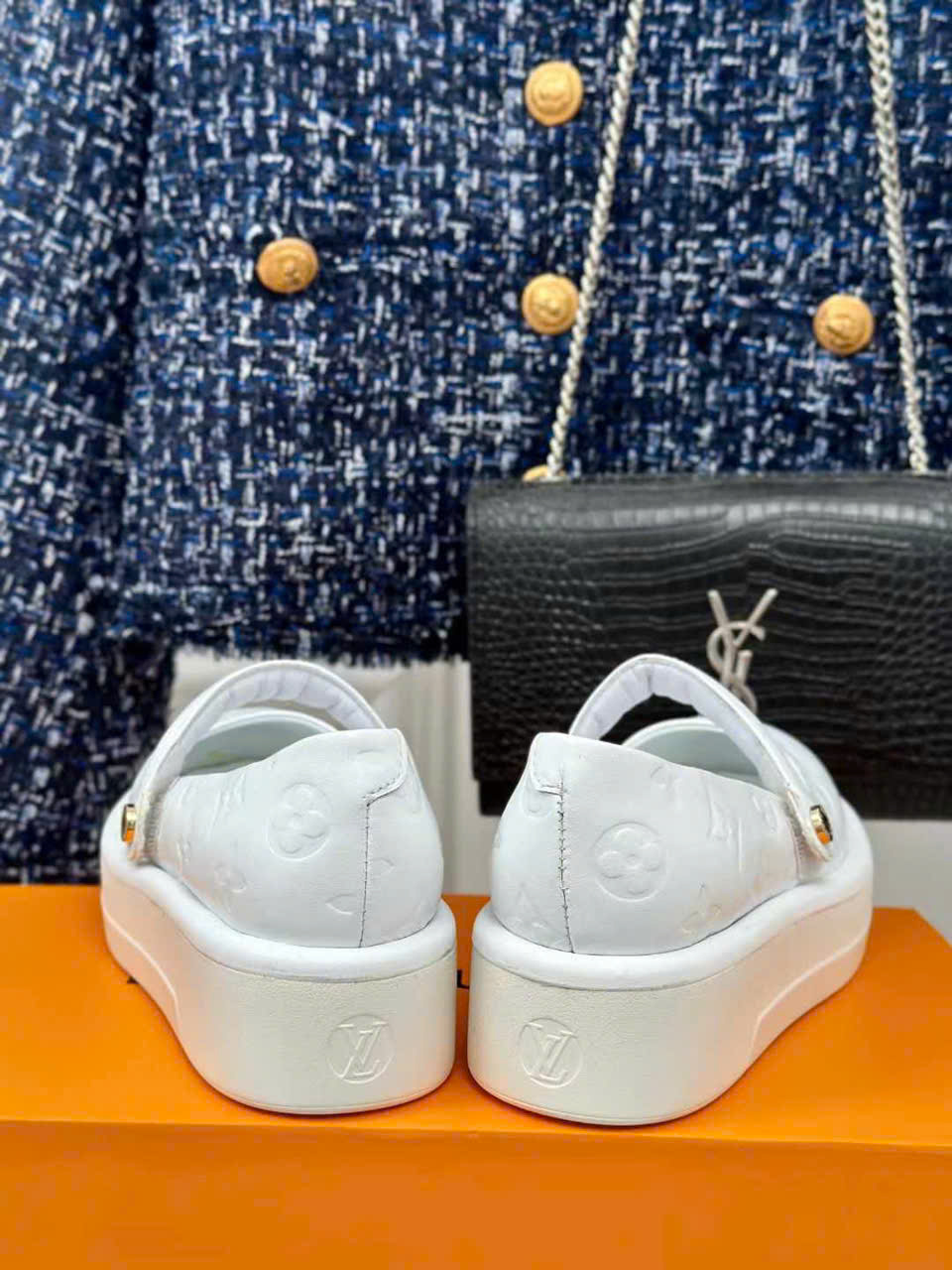 Louis Vuitton Platfrorm Ballerinas Women's Shoes 5cm - Image 3