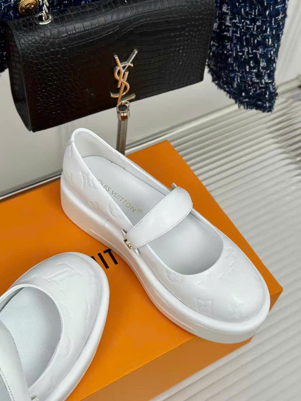 Louis Vuitton Platfrorm Ballerinas Women's Shoes 5cm - Image 4