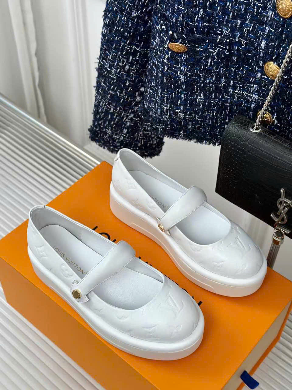 Louis Vuitton Platfrorm Ballerinas Women's Shoes 5cm - Image 5