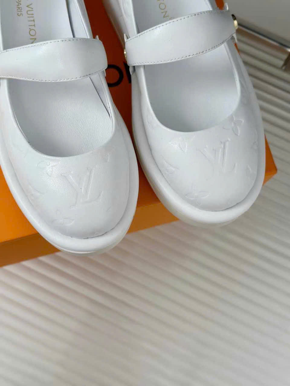 Louis Vuitton Platfrorm Ballerinas Women's Shoes 5cm - Image 7