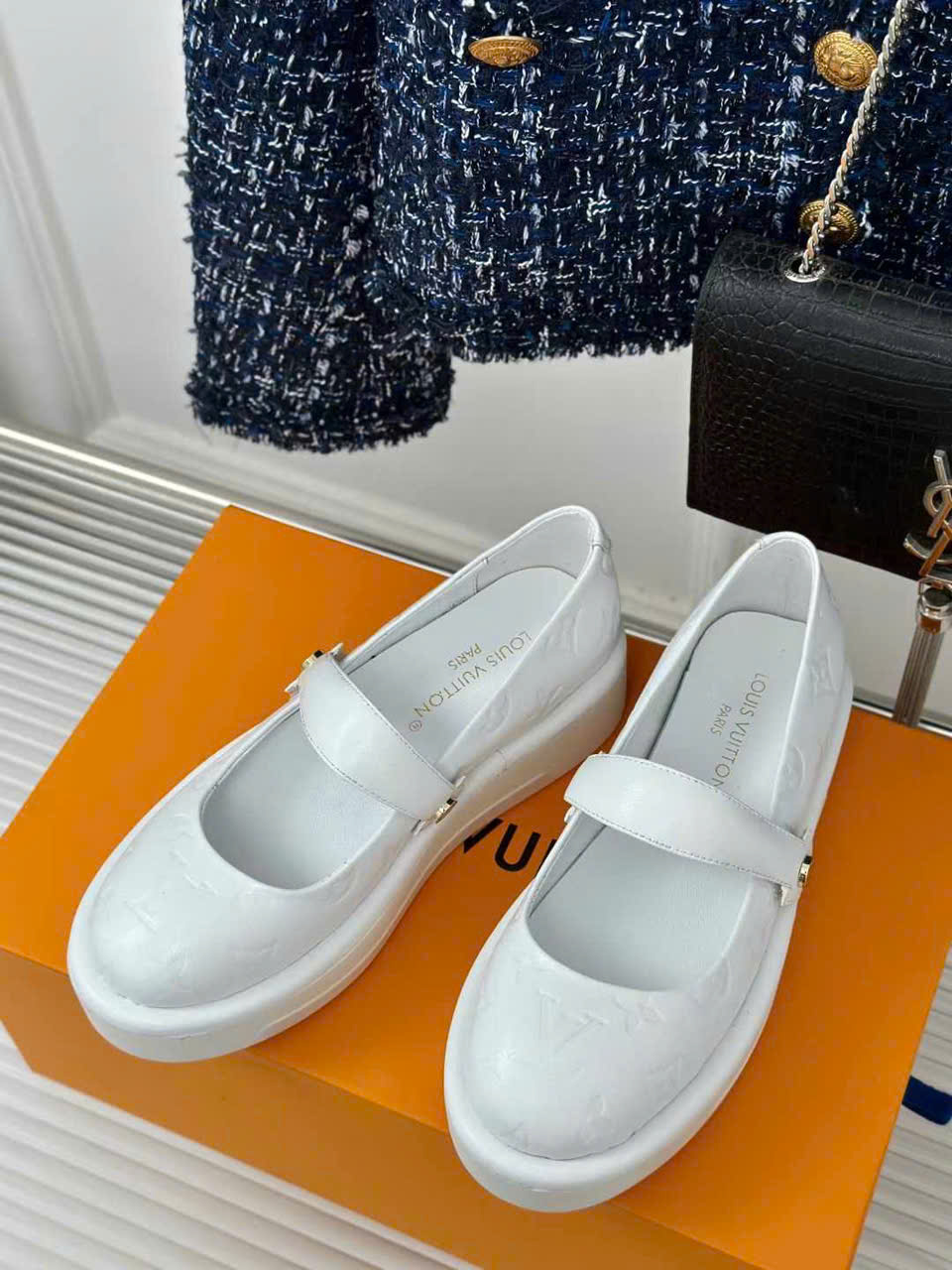 Louis Vuitton Platfrorm Ballerinas Women's Shoes 5cm - Image 9