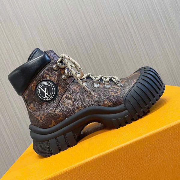 Louis Vuitton Flat Ranger Women's Boots 5cm