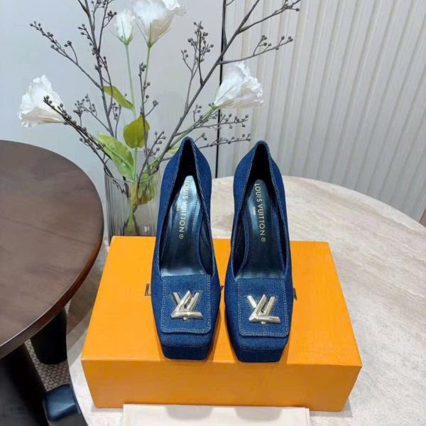Louis Vuitton Medeleine Women's Pump Shoes 12cm