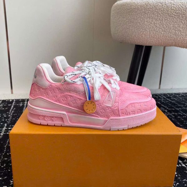 Louis Vuitton Trainer Virgil Abloh Unisex Shoes