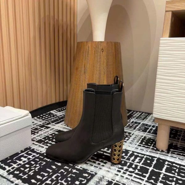 Dior Icon 3D Ankle Boots 4cm/8cm