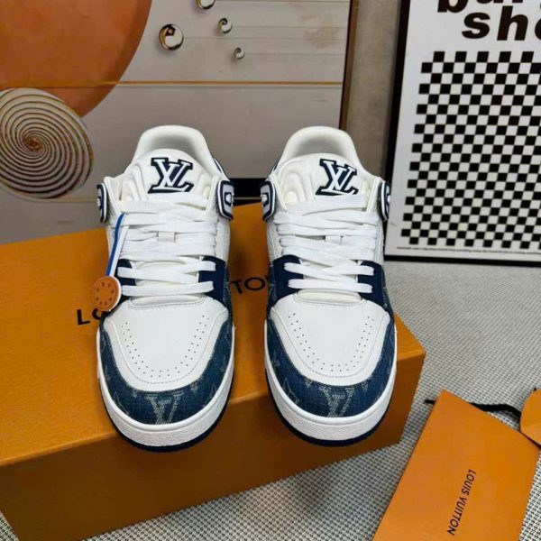 Louis Vuitton Trainer Virgil Abloh Unisex Shoes