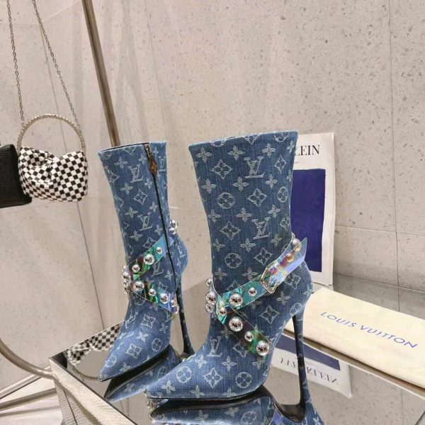 Louis Vuitton Signature Monogram Women's Boots 9cm