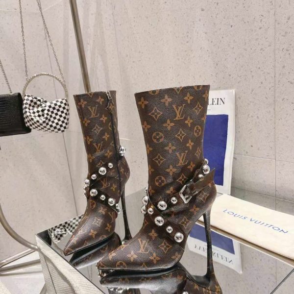 Louis Vuitton Signature Monogram Women's Boots 9cm