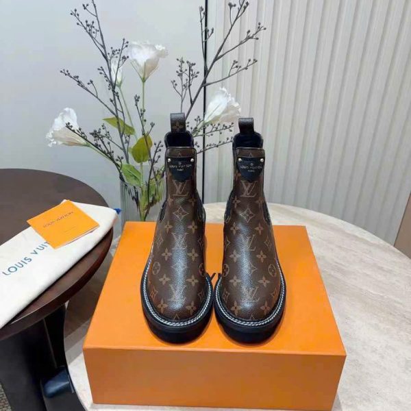 Louis Vuitton LV Beaubourg Ankle Boots