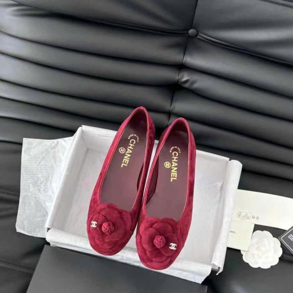 Chanel Camelia Logo Women's Shoes