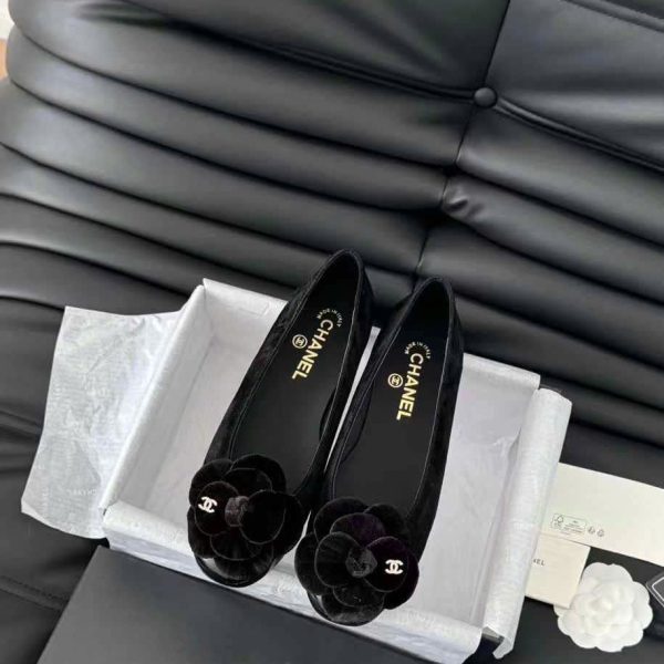 Chanel Camelia Logo Women's Shoes