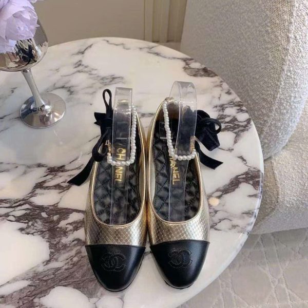 Chanel Ballets Leather Shoes