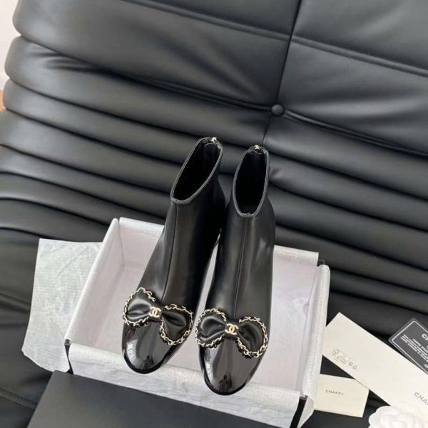 Chanel Leather Boots