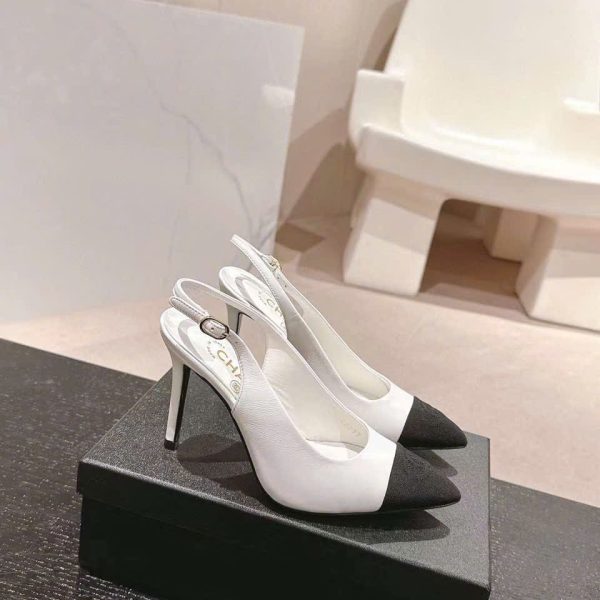 Chanel Slingback Shoes 8cm