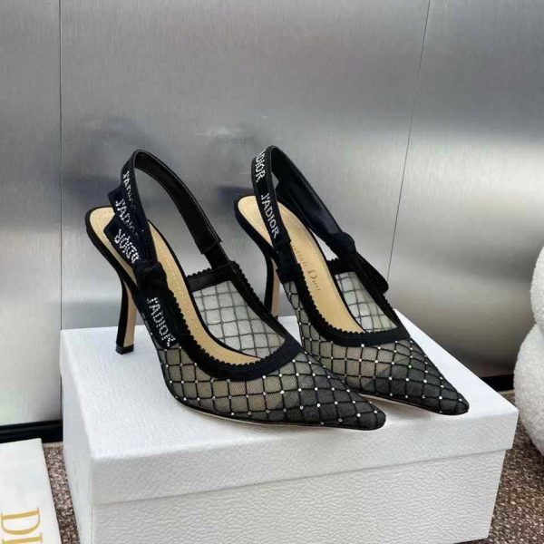 Dior J'adior Bling Slingback Shoes