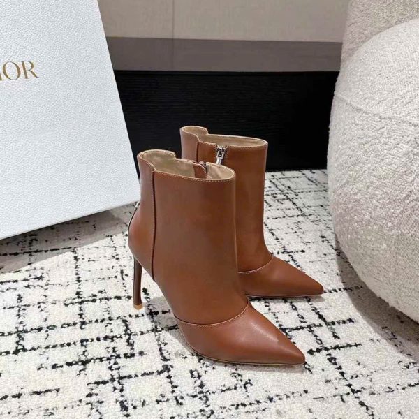 Dior Leather Ankle Boots