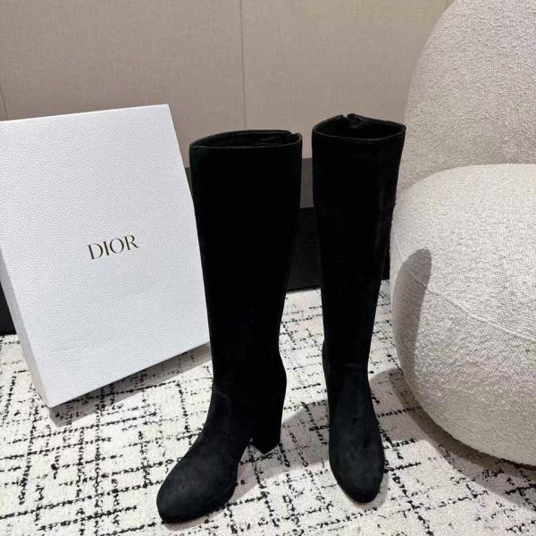 Dior Leather Long Boots