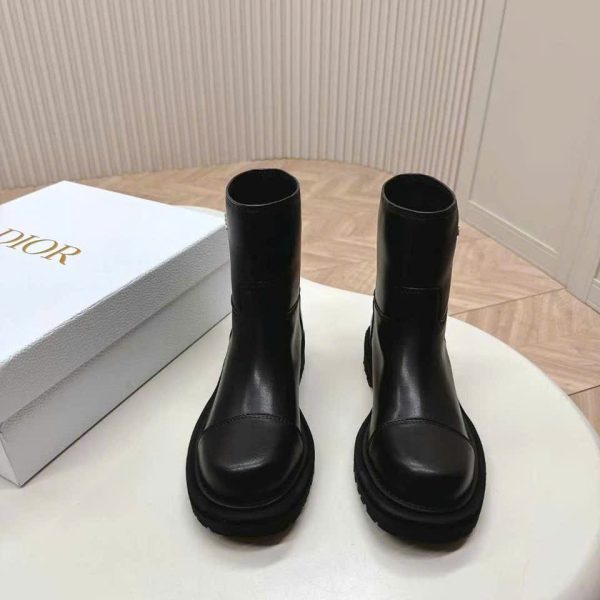 Dior Leather Ankle Boots