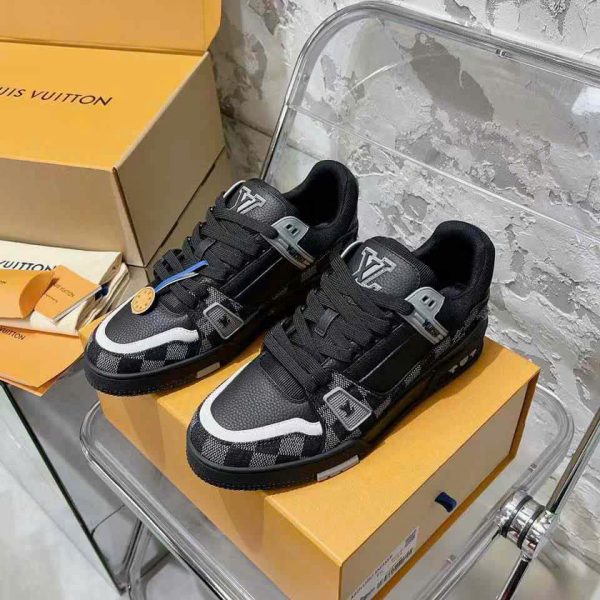 Louis Vuitton Trainer TPU Unisex Shoes