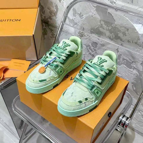 Louis Vuitton Trainer TPU Unisex Shoes