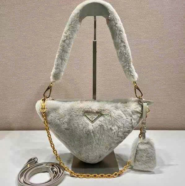 Prada Shearling Crossbody Bags