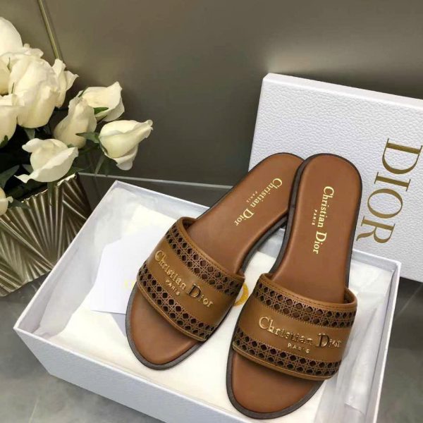 Christian Dior Leather Women's Slide