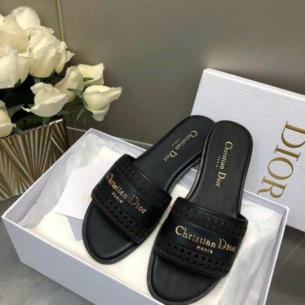 Christian Dior Leather Women's Slide