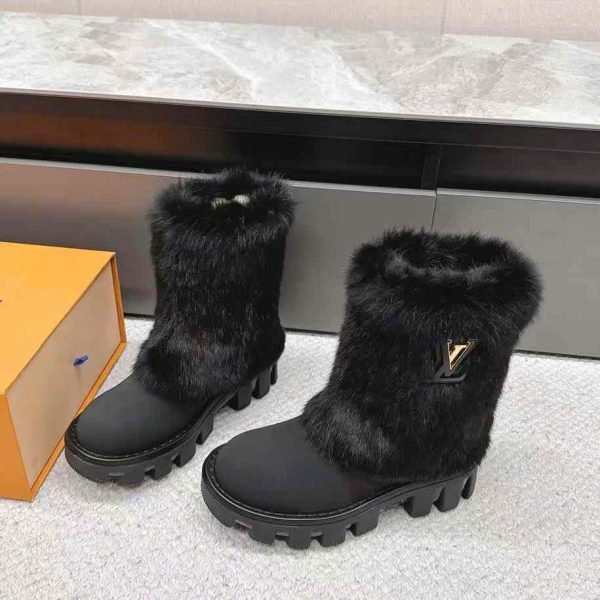 Louis Vuitton TPU Martin Unisex Boots