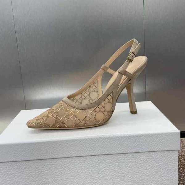 Christian Dior Capture Slingback Shoes 6.5cm/9.5cm