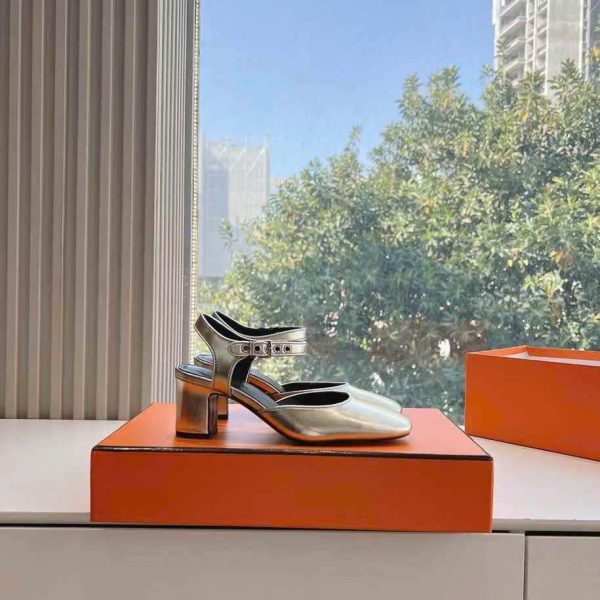 Hermès Kelly Pumps Shoes 6cm