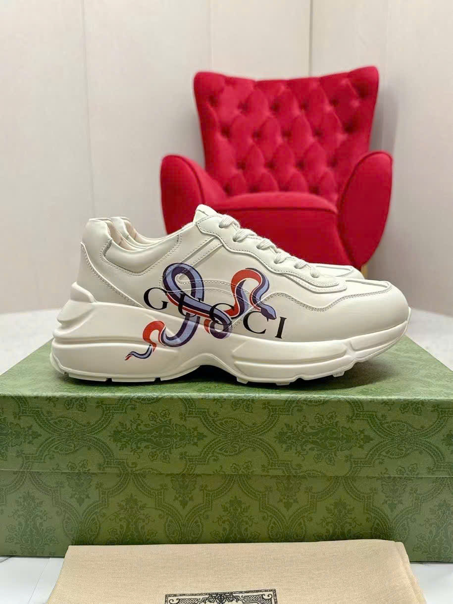 Gucci TPU Sneaker Unisex Shoes