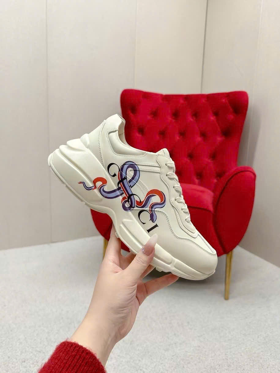 Gucci TPU Sneaker Unisex Shoes - Image 5