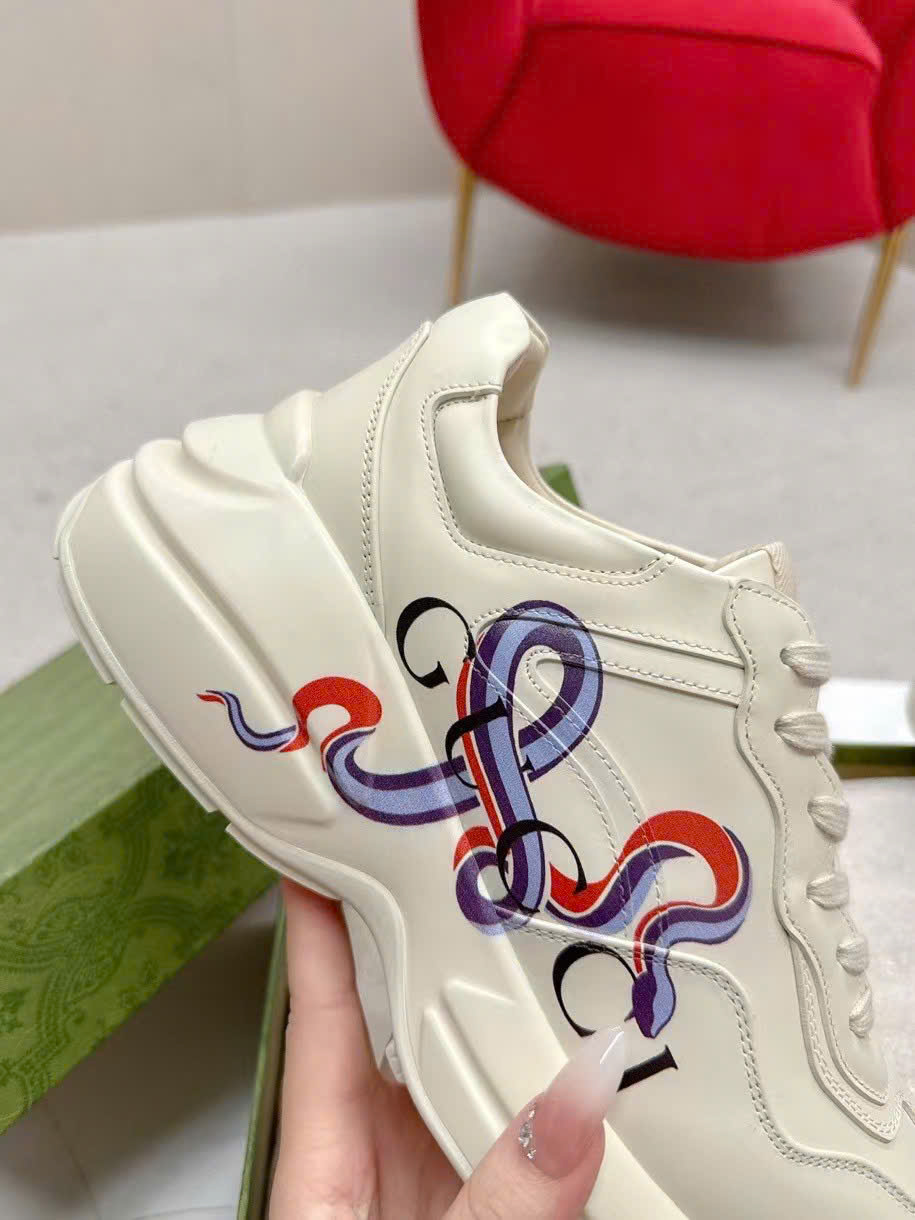 Gucci TPU Sneaker Unisex Shoes - Image 7