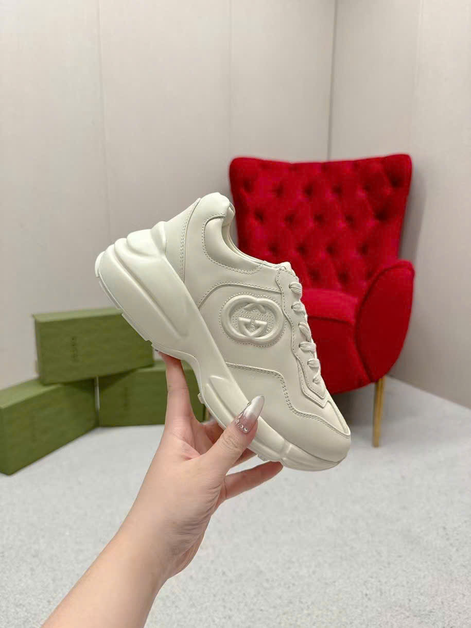 Gucci TPU Sneaker Unisex Shoes - Image 7