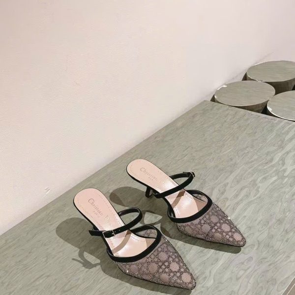 Christian Dior Wome's Open Back Shoes 4.5cm
