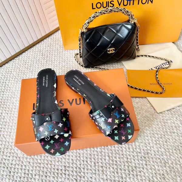 Louis Vuitton Monogram Women's Slides