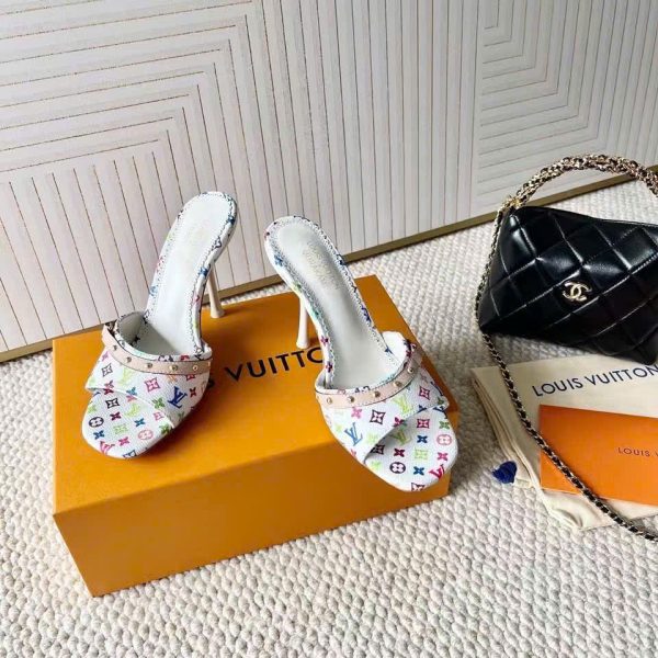 Louis Vuitton Monogram Women's Sandals 10cm