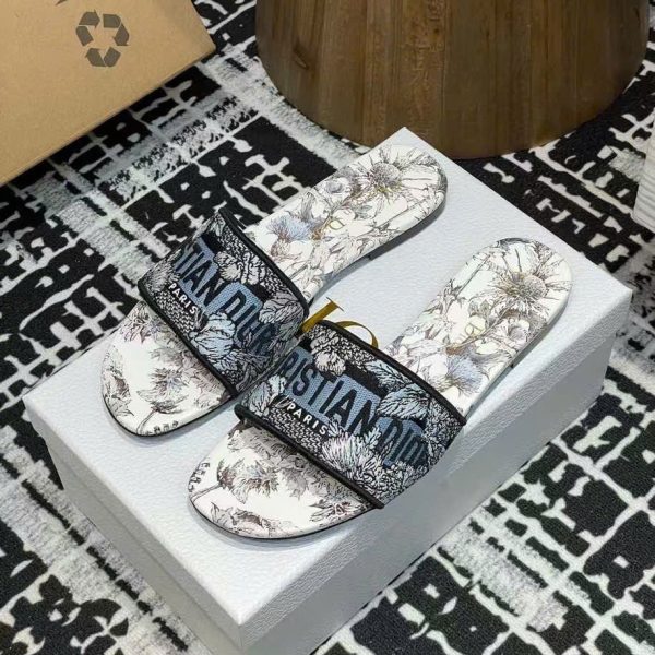 Christian Dior D-Way Papillon Slides