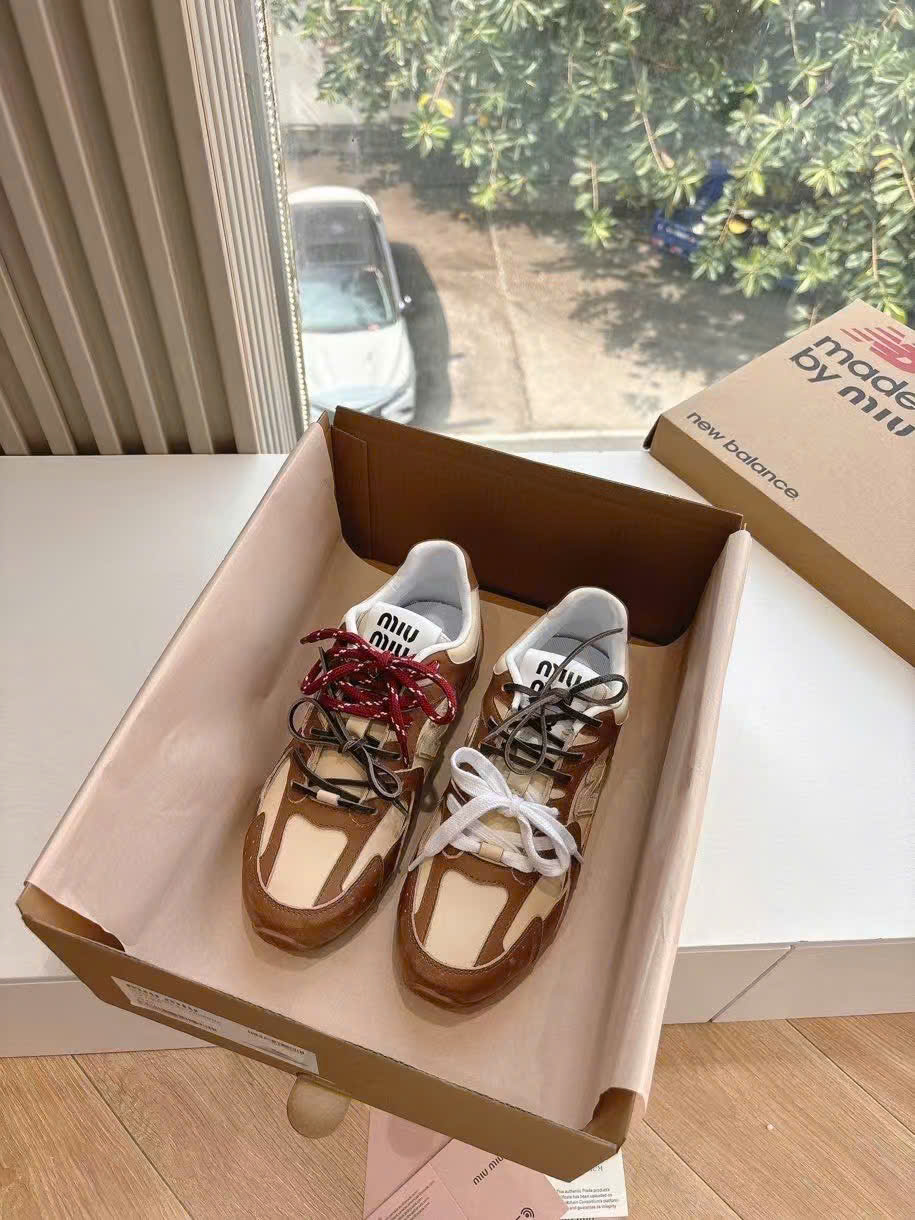 Miu Miu Close Up Sneakers Women's Shoes - Image 2