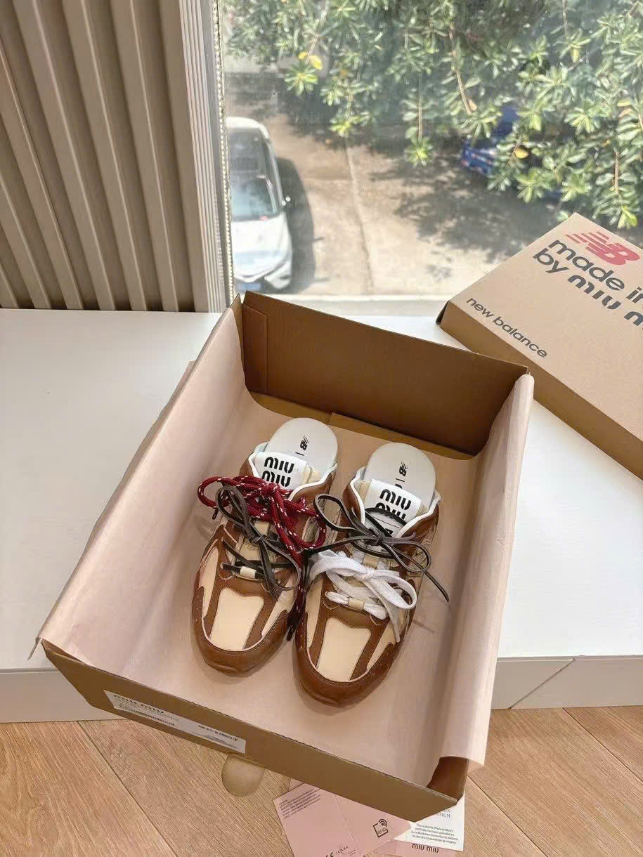 Miu Miu Close Up Open Back Women's Shoes - Image 2