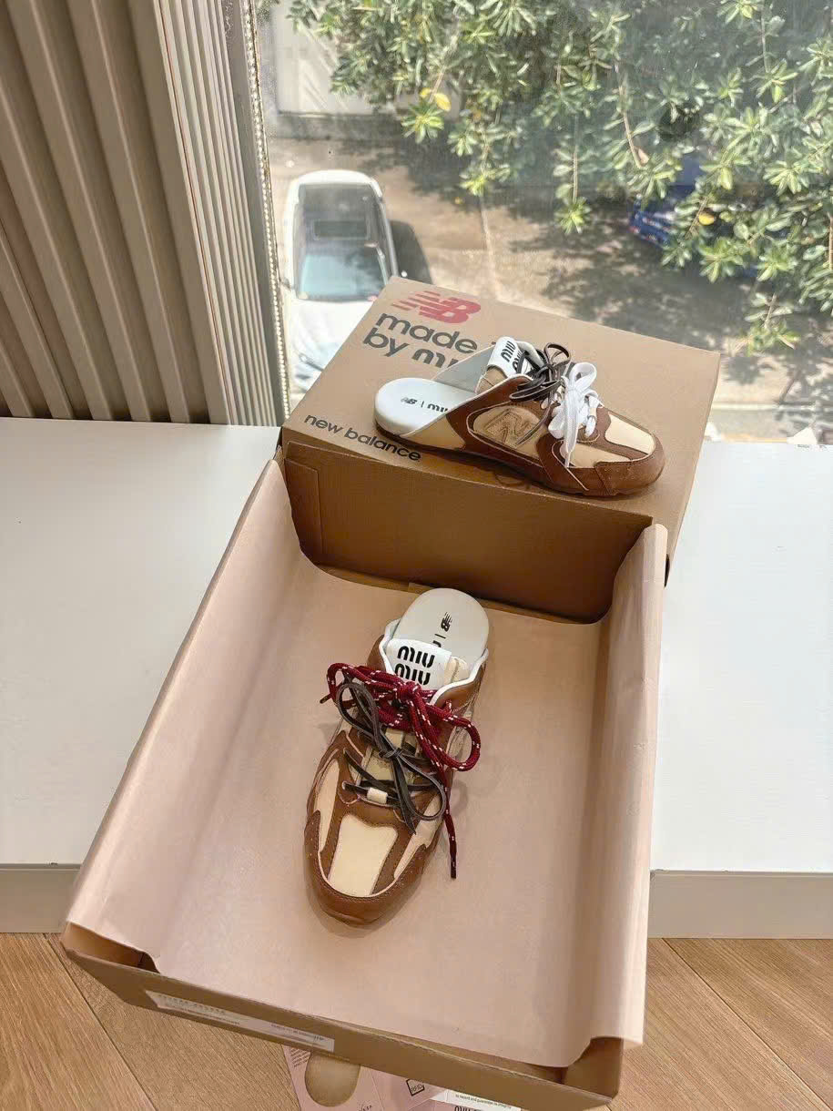 Miu Miu Close Up Open Back Women's Shoes - Image 5