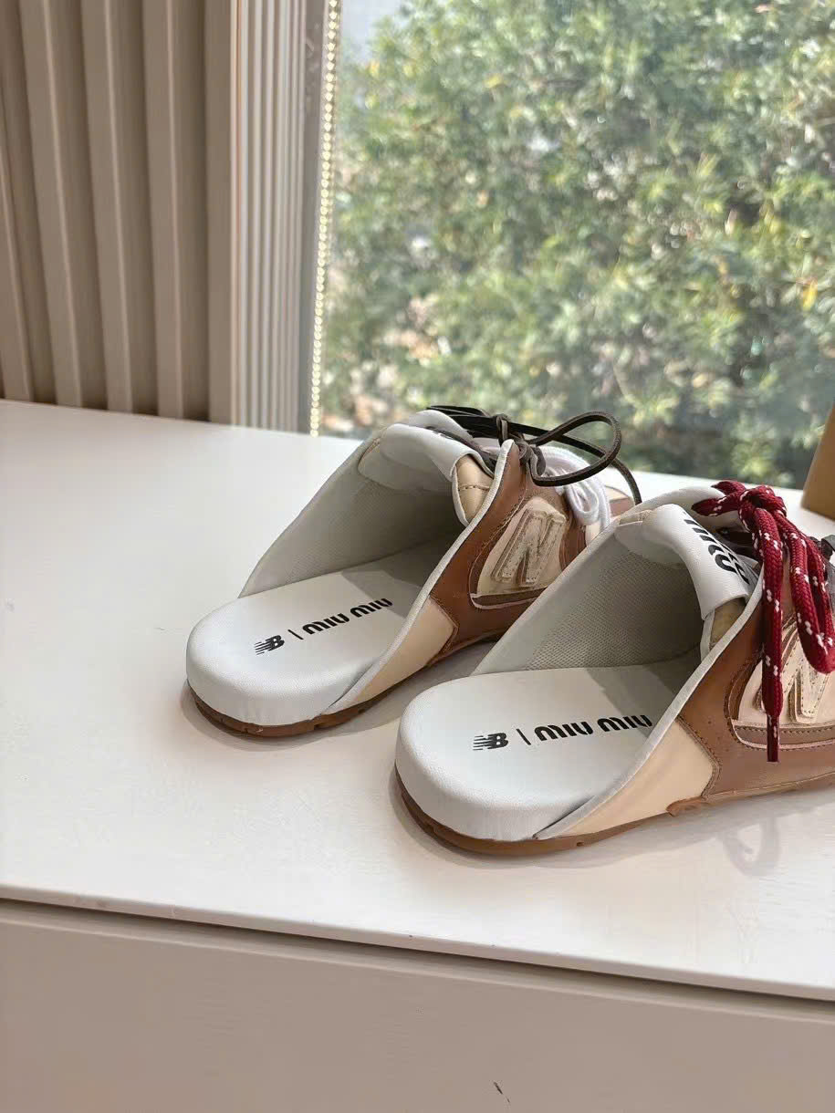 Miu Miu Close Up Open Back Women's Shoes - Image 7