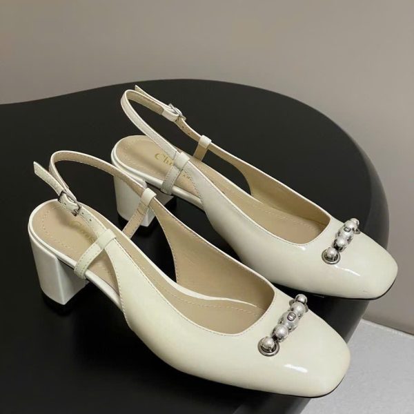 Christian Dior Roger Vivier Slingback Shoes 5.5cm