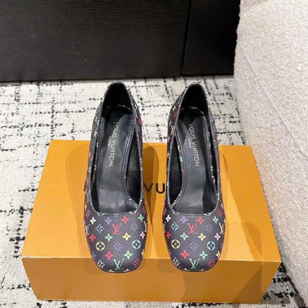 Louis Vuitton Swing Pumps Shoes 8.5cm