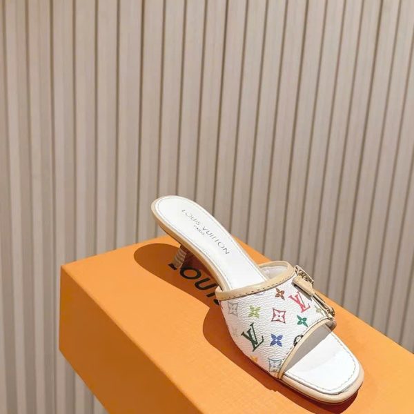 Louis Vuitton Monogram Sandals 4cm