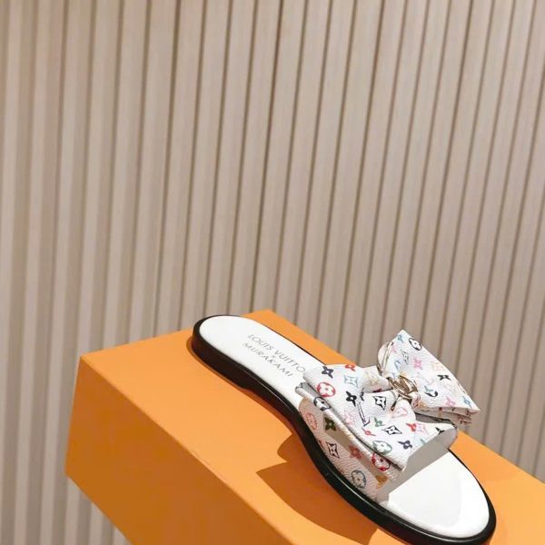 Louis Vuitton X Takashi Murakami Slides