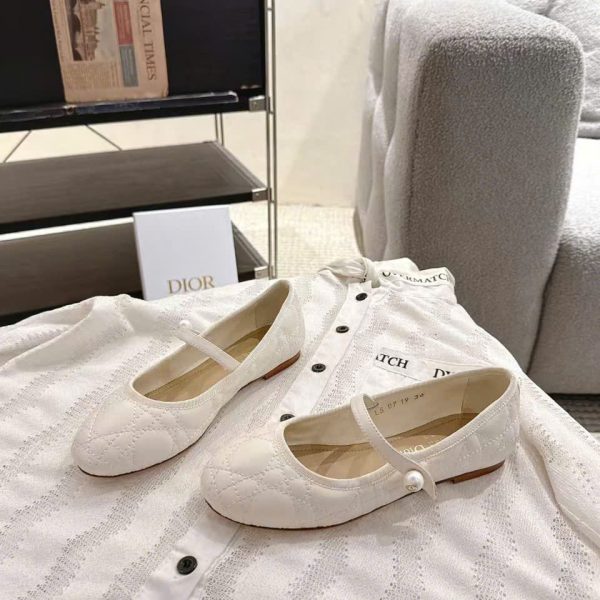 Christian Dior Monogram Ballet Shoes New Arrival