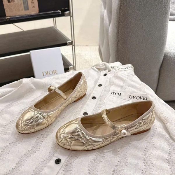 Christian Dior Monogram Ballet Shoes New Arrival