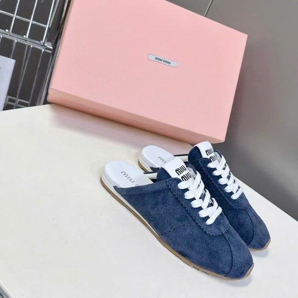 Miu Miu TPU Open Back Women's Shoes